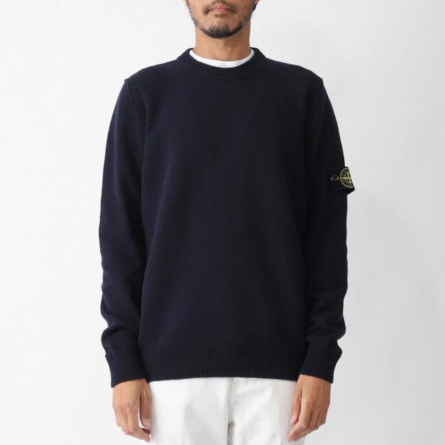 あす着] ストーンアイランド STONE ISLAND クルーネックニット