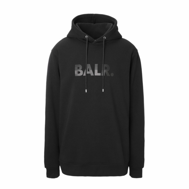 [あす着] ボーラー BALR. パーカ フーディ メンズ OLAF STRAIGHT HALF TRACK HOODIE