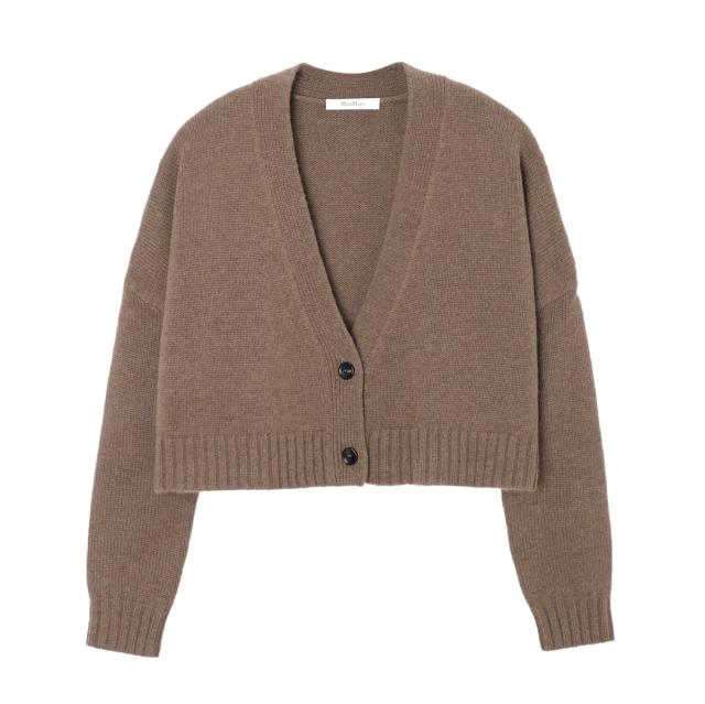あす着] マックスマーラ Max Mara Vネック カーディガン レディース SABBIA