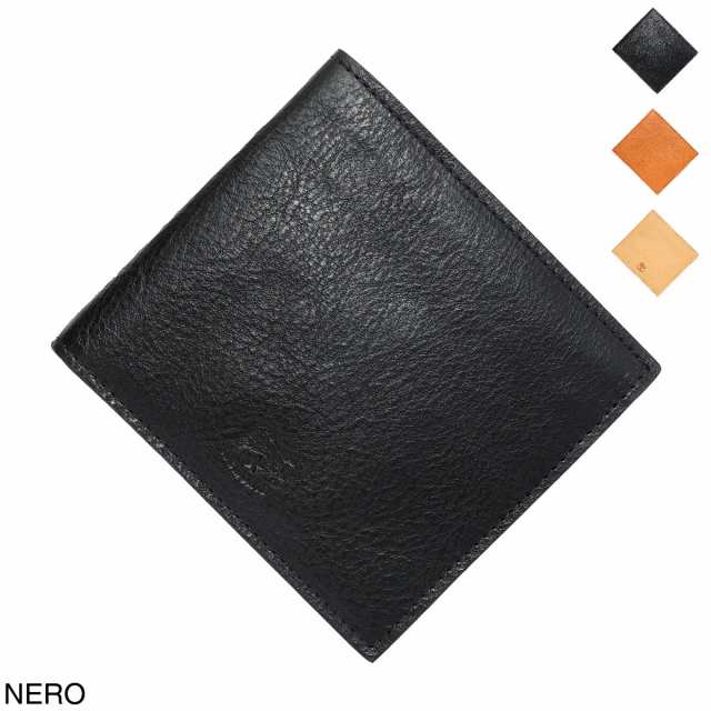 [あす着] イルビゾンテ IL BISONTE 2つ折り財布 小銭入れ付き メンズ SBW069の通販は