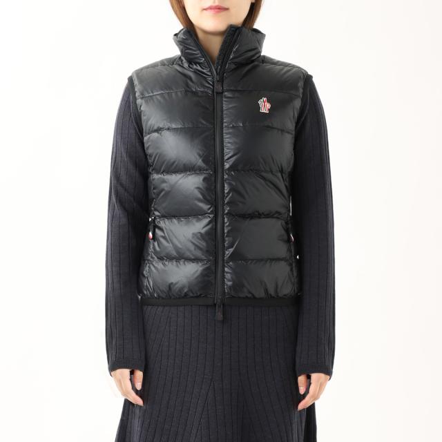 モンクレール グルノーブル MONCLER GRENOBLE ダウン切り替え ベスト MONCLER GRENOBLE DAY-NAMIC ジレ ブラック レディース 8g00017-809hj-999 MONCLER Grenoble モンクレール グルノーブル GRENOBLE ダウン