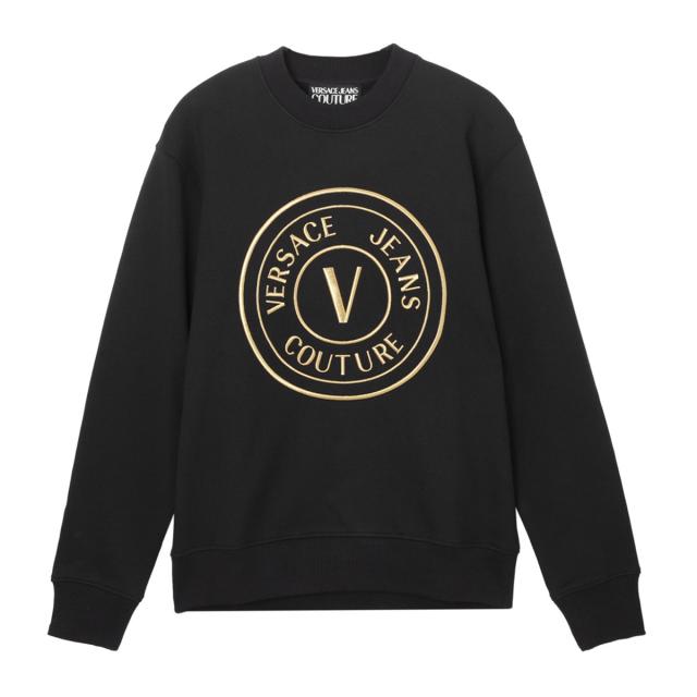 C729 ヴェルサーチェジーンズクチュール メンズ スウェット トレーナー S VERSACE JEANS COUTURE (ヴェルサーチェ ジーンズ クチュール