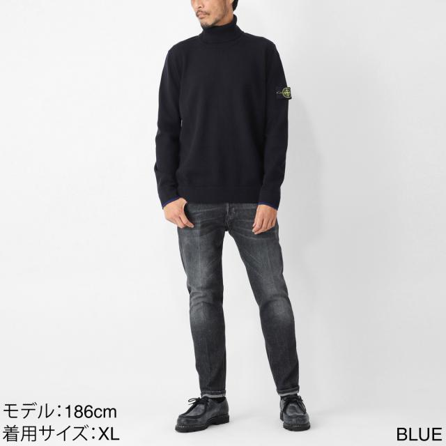 ストーンアイランド STONE ISLAND タートルネック ニット メンズ 530A1_4