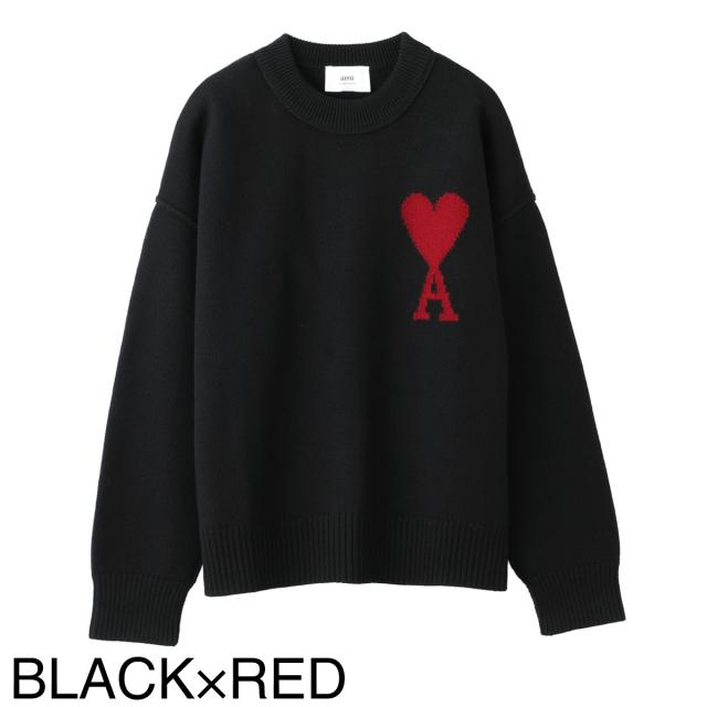 アミ AMI クルーネックニット メンズ レディース RED AMI DE COEUR SWEATER_13