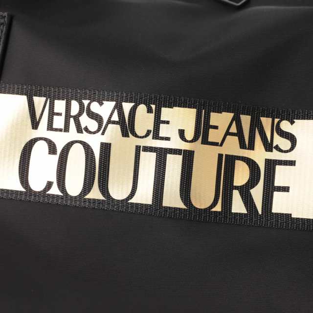 [あす着] ヴェルサーチェ VERSACE JEANS COUTURE ボストンバッグ 2WAY ジムバッグ メンズ RANGE ICONIC LOGO