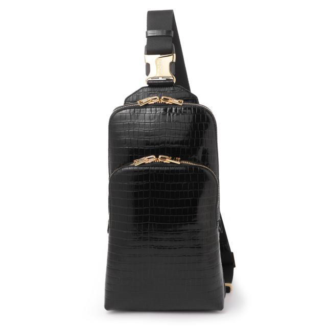 【TOM FORD】ユーティリティ ポケット付き クロスボディバッグ トムフォードTOM FORDリサイクルナイロン クロスボディバッグ