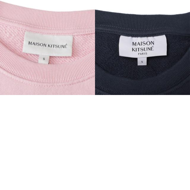 メゾンキツネ MAISON KITSUNE スウェット レディース FOX HEAD PATCH REGULAR SWEATSHIRT_9