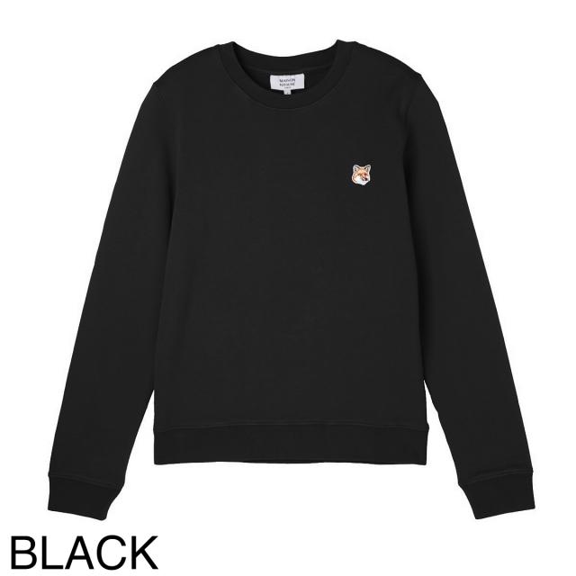 メゾンキツネ MAISON KITSUNE スウェット レディース FOX HEAD PATCH REGULAR SWEATSHIRT_18