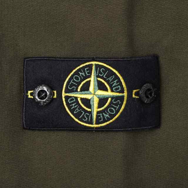 あす着] ストーンアイランド STONE ISLAND ジップアップスウェット