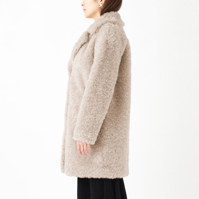 HERNO ボアコート　CURLY FAUX FUR OVERSIZE FIT HERNO ボアコート CURLY FAUX FUR OVERSIZE FIT アウトレット】HERNO