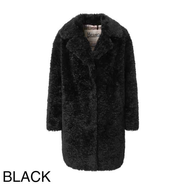 HERNO ボアコート　CURLY FAUX FUR OVERSIZE FIT HERNO ボアコート CURLY FAUX FUR OVERSIZE FIT HERNO ボアコート
