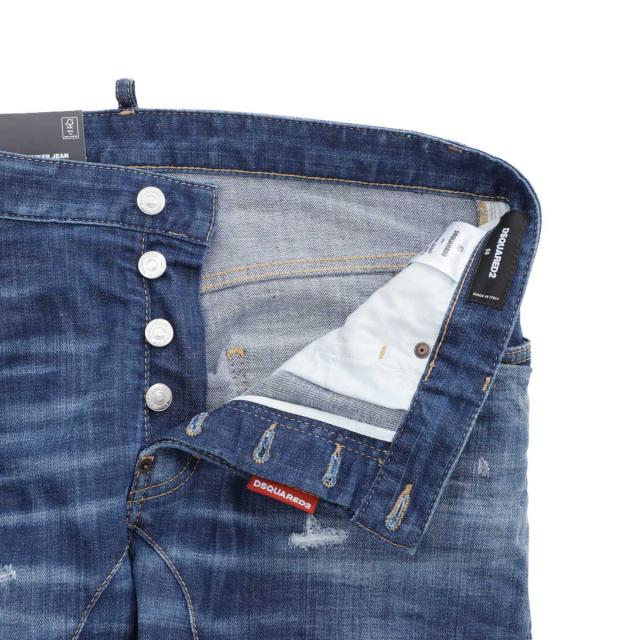 [あす着] ディースクエアード DSQUARED2 ボタンフライジーンズ メンズ TIDY BIKER JEAN あす着] ディースクエアード DSQUARED2 ボタンフライジーンズ メンズ