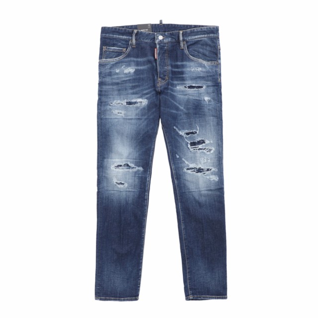 [あす着] ディースクエアード DSQUARED2 ボタンフライジーンズ メンズ SKATER JEANS