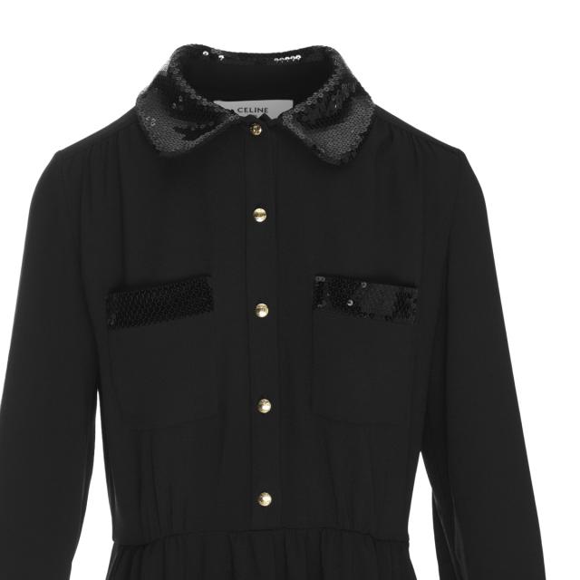 あす着] セリーヌ CELINE ミニワンピース レディース MINI ROBE