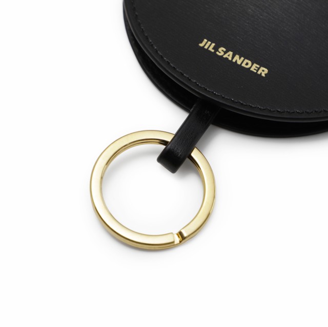 [あす着] ジルサンダー JIL SANDER ストラップ付き キーリング レディース ROUND KEY CASE