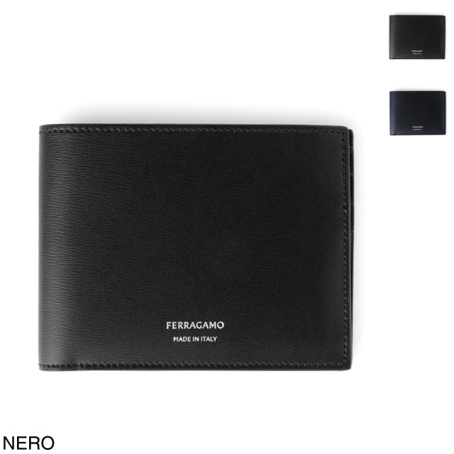 [あす着] フェラガモ FERRAGAMO 2つ折り財布 メンズ