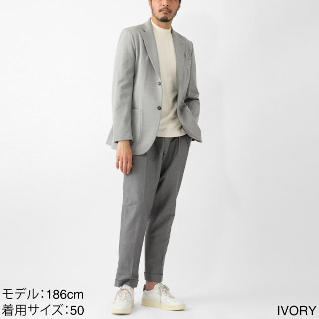 グランサッソ Gran Sasso モックネック半袖ニット メンズ LUPETTO M/M 12G_1