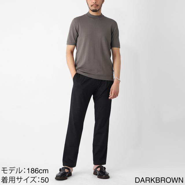 グランサッソ Gran Sasso モックネック半袖ニット メンズ LUPETTO M/M 12G_10