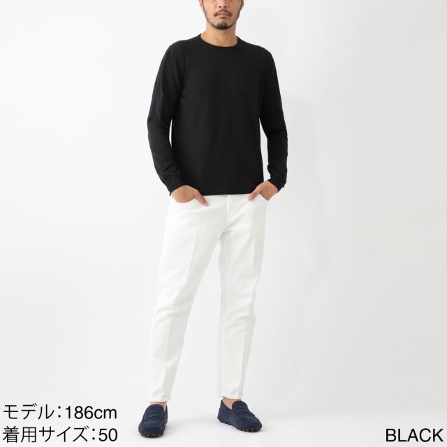 グランサッソ Gran Sasso クルーネックニット メンズ PARICOLLO M/L 12G_1