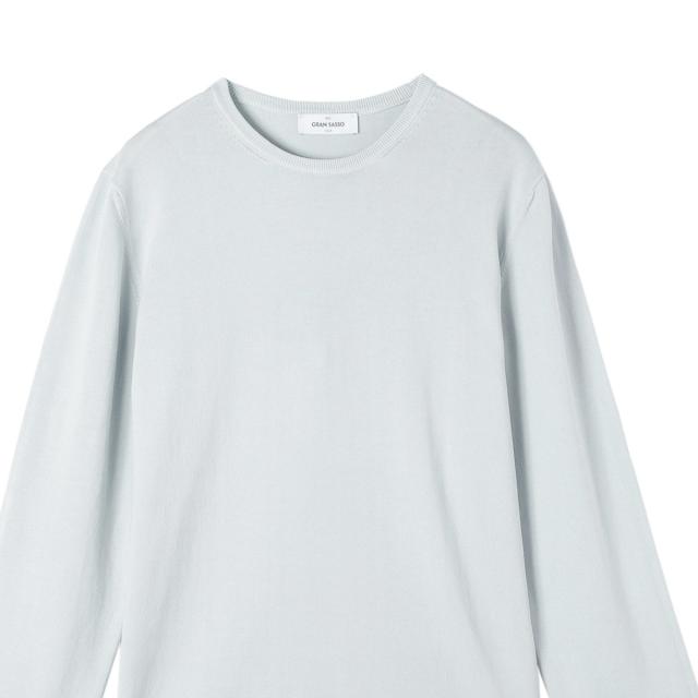 グランサッソ Gran Sasso クルーネックニット メンズ PARICOLLO M/L 12G_8