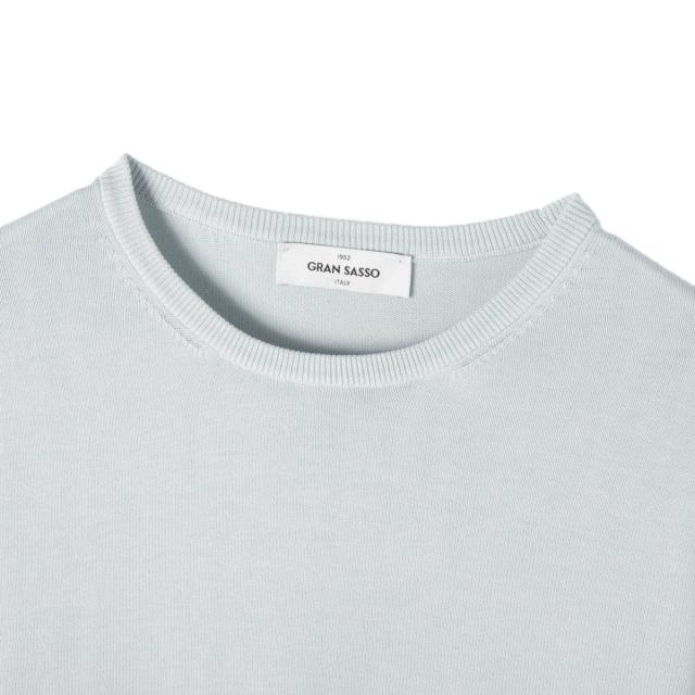 グランサッソ Gran Sasso クルーネックニット メンズ PARICOLLO M/L 12G_9