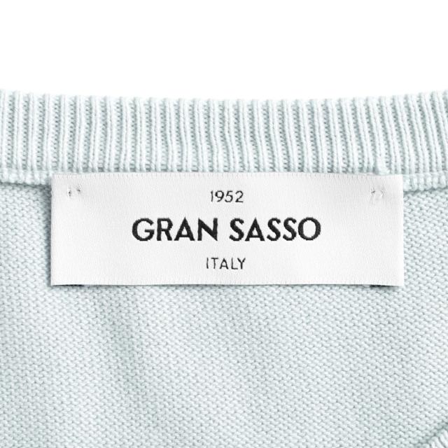 グランサッソ Gran Sasso クルーネックニット メンズ PARICOLLO M/L 12G_11