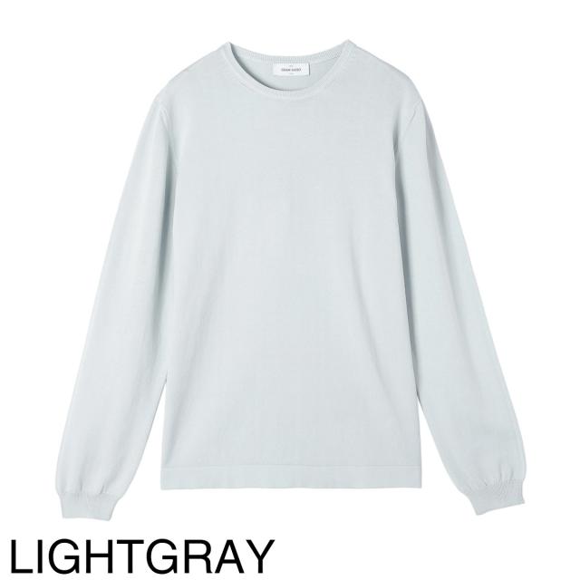 グランサッソ Gran Sasso クルーネックニット メンズ PARICOLLO M/L 12G_13