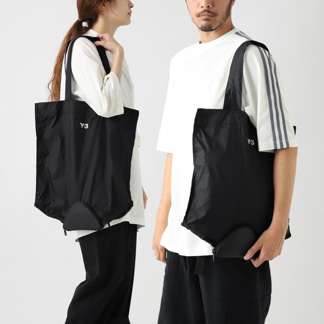 [あす着] ワイスリー Y-3 トートバッグ エコバッグ メンズ レディース Y-3 PACKABLE TOTEの通販は 7,776円