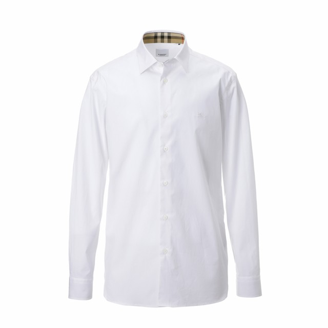 [あす着] バーバリー BURBERRY 長袖レギュラーカラーシャツ メンズ M CASUAL SHIRTS