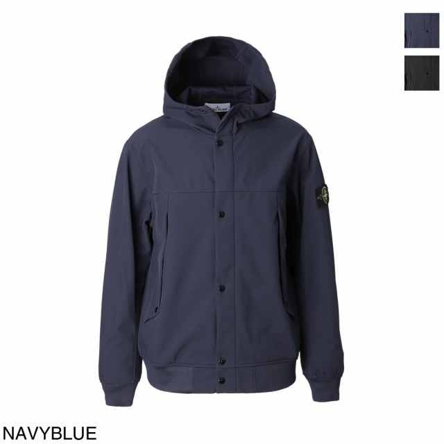 [あす着] ストーンアイランド STONE ISLAND フーデッド ブルゾン 40227 LIGHT SOFT SHELL-R E.DYE TECHNOLOGY IN RECYCLED POLYESTER