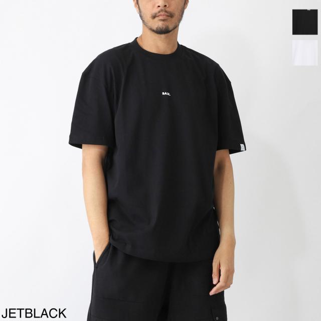 『ネコポス対応(1点まで)』[あす着] ボーラー BALR. クルーネックTシャツ メンズ BRAND BOX FIT T-SHIRT