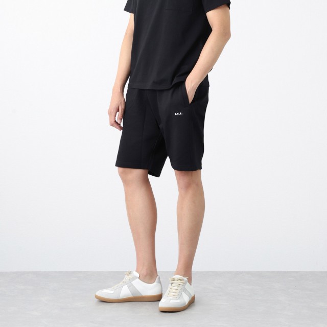 [あす着] ボーラー BALR. ショートパンツ メンズ BRAND REGULAR FIT SHORTS LONG LINE