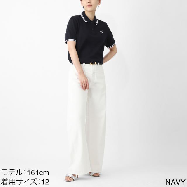 『ネコポス対応(1点まで)』フレッドペリー FRED PERRY ポロシャツ レディース TWIN TIPPED FRED PERRY SHIRT_3