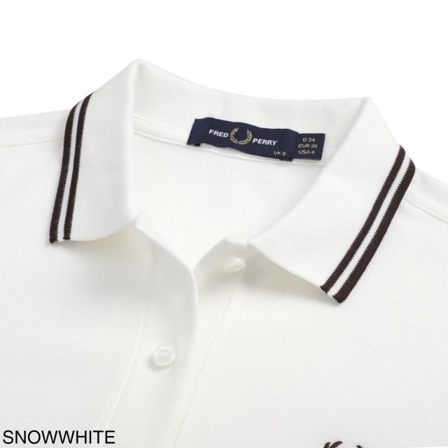 『ネコポス対応(1点まで)』フレッドペリー FRED PERRY ポロシャツ レディース TWIN TIPPED FRED PERRY SHIRT_5