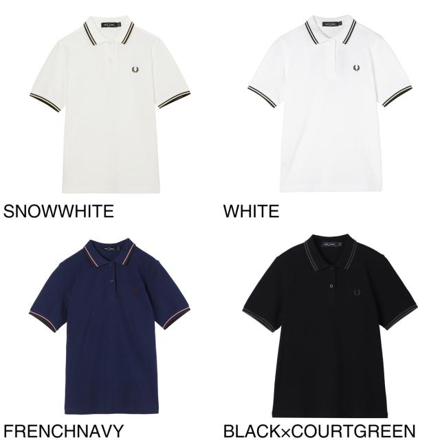 『ネコポス対応(1点まで)』フレッドペリー FRED PERRY ポロシャツ レディース TWIN TIPPED FRED PERRY SHIRT_12
