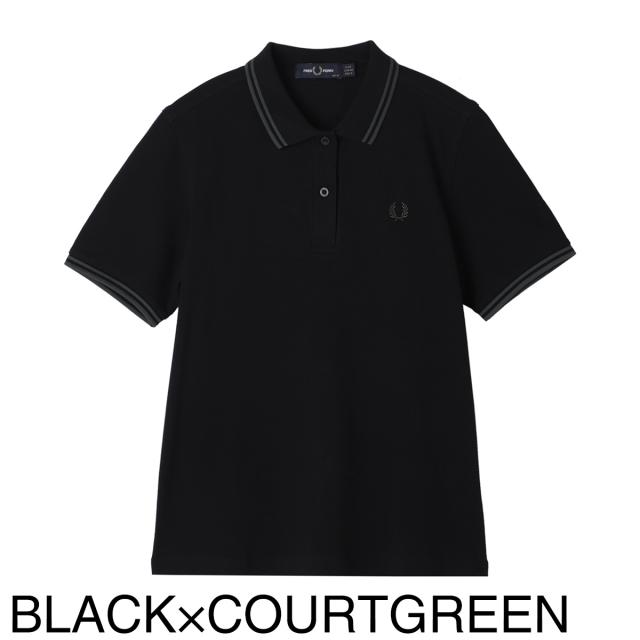 フレッドペリー ポロシャツ 黒 レディース FRED PERRY ポロシャツ ポロ The Fred Perry Shirt - G3600