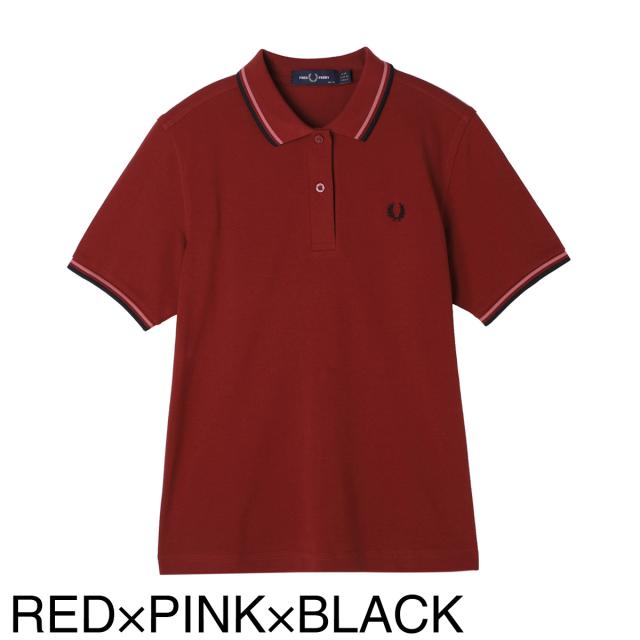 『ネコポス対応(1点まで)』[あす着] フレッドペリー FRED PERRY ポロシャツ レディース TWIN TIPPED FRED PERRY SHIRT ネコポス対応(1点まで)』フレッドペリー FRED PERRY ポロシャツ