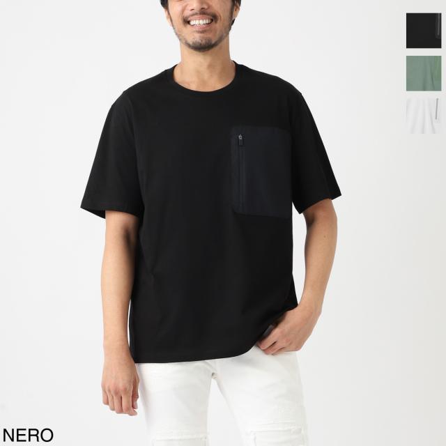 [あす着] ヘルノ HERNO クルーネックTシャツ メンズ LAMINAR COMPACT JERSEY TSHIRT