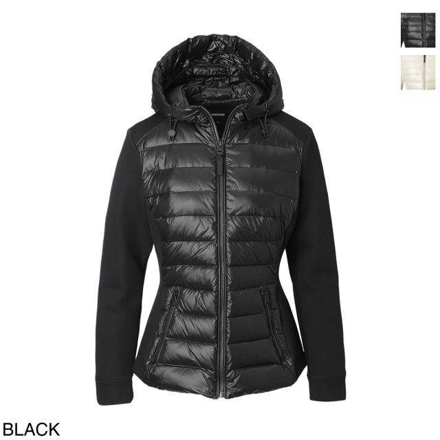 [あす着] マッカージュ MACKAGE 中綿入りフーデッドブルゾン レディース DELLA-R