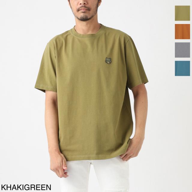 [あす着] メゾンキツネ MAISON KITSUNE クルーネックTシャツ メンズ BOLD FOX HEAD PATCH COMFORT TEE SHIRT