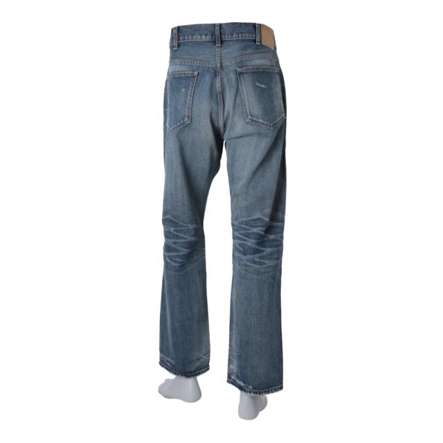 CELINE JEANS WESLEY INDIGO DENIM 31 セリーヌ あす着] セリーヌ CELINE ボタンフライジーンズ メンズ JEANS