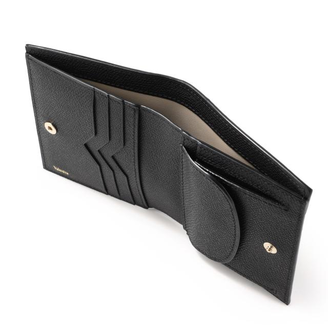 あす着] ヴァレクストラ Valextra 2つ折り財布 小銭入れ付き メンズ  