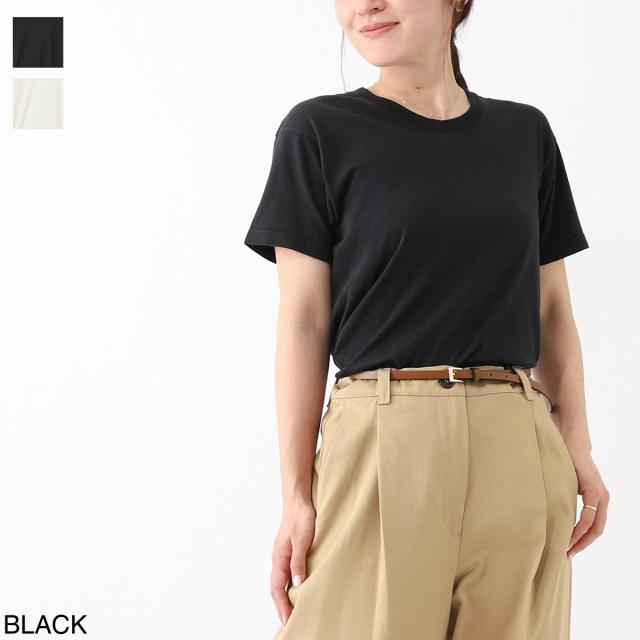 THE ROW - THE ROW ザ　ロウ Tシャツ・カットソー L 黒 【古着】【中古】 THE ROW ザ ロウ Tシャツ・カットソー L 黒 【古着】【中古
