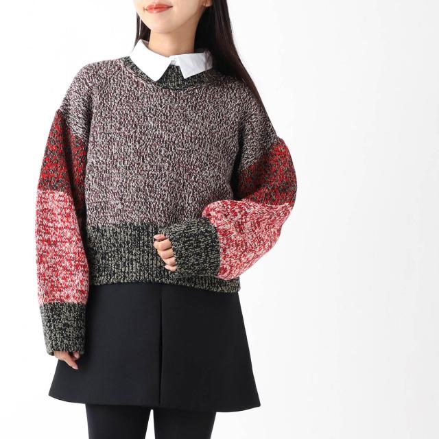 [あす着] ロエベ LOEWE クルーネックニット レディース