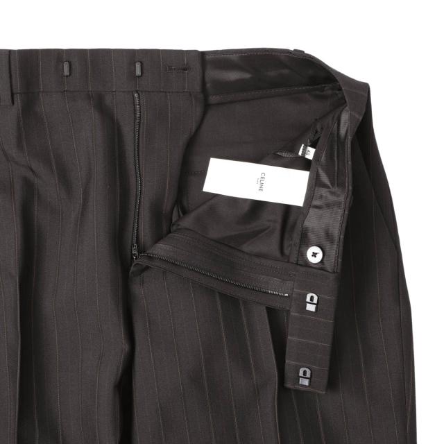 あす着] セリーヌ CELINE ウールパンツ メンズ PANTALON FLARE ANGLAIS