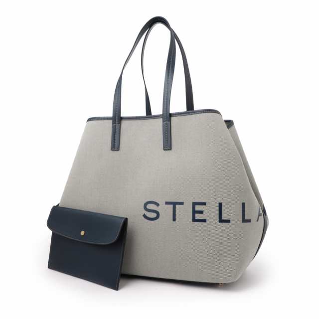 [あす着] ステラマッカートニー STELLA McCARTNEY トートバッグ レディース LOGO CANVAS BEACH TOTE BAG