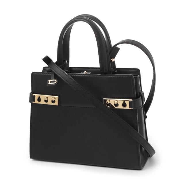 [あす着] デルヴォー DELVAUX ハンドバッグ 2WAY ショルダーバッグ レディース TEMPETE CRUSH SMALL SILKY CALF
