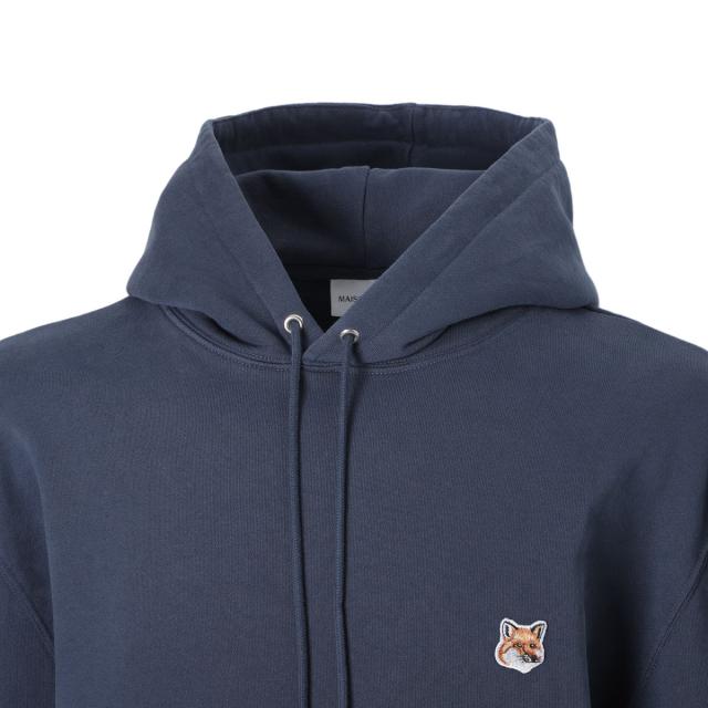 メゾンキツネ MAISON KITSUNE パーカ フーディ メンズ FOX HEAD PATCH REGULAR HOODIE_3