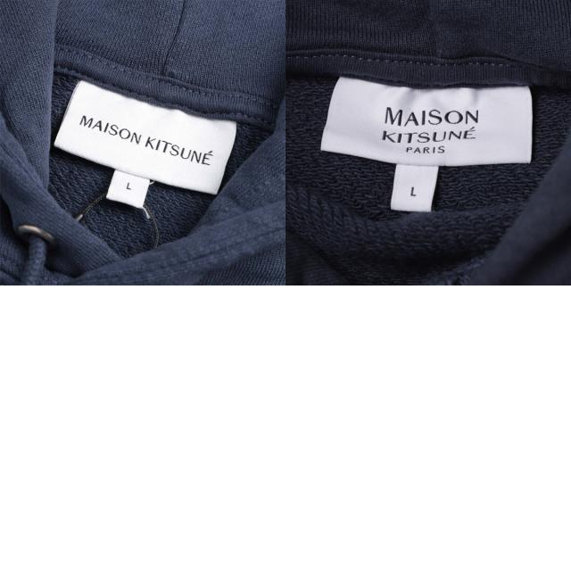 メゾンキツネ MAISON KITSUNE パーカ フーディ メンズ FOX HEAD PATCH REGULAR HOODIE_11