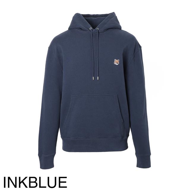 メゾンキツネ MAISON KITSUNE パーカ フーディ メンズ FOX HEAD PATCH REGULAR HOODIE_12